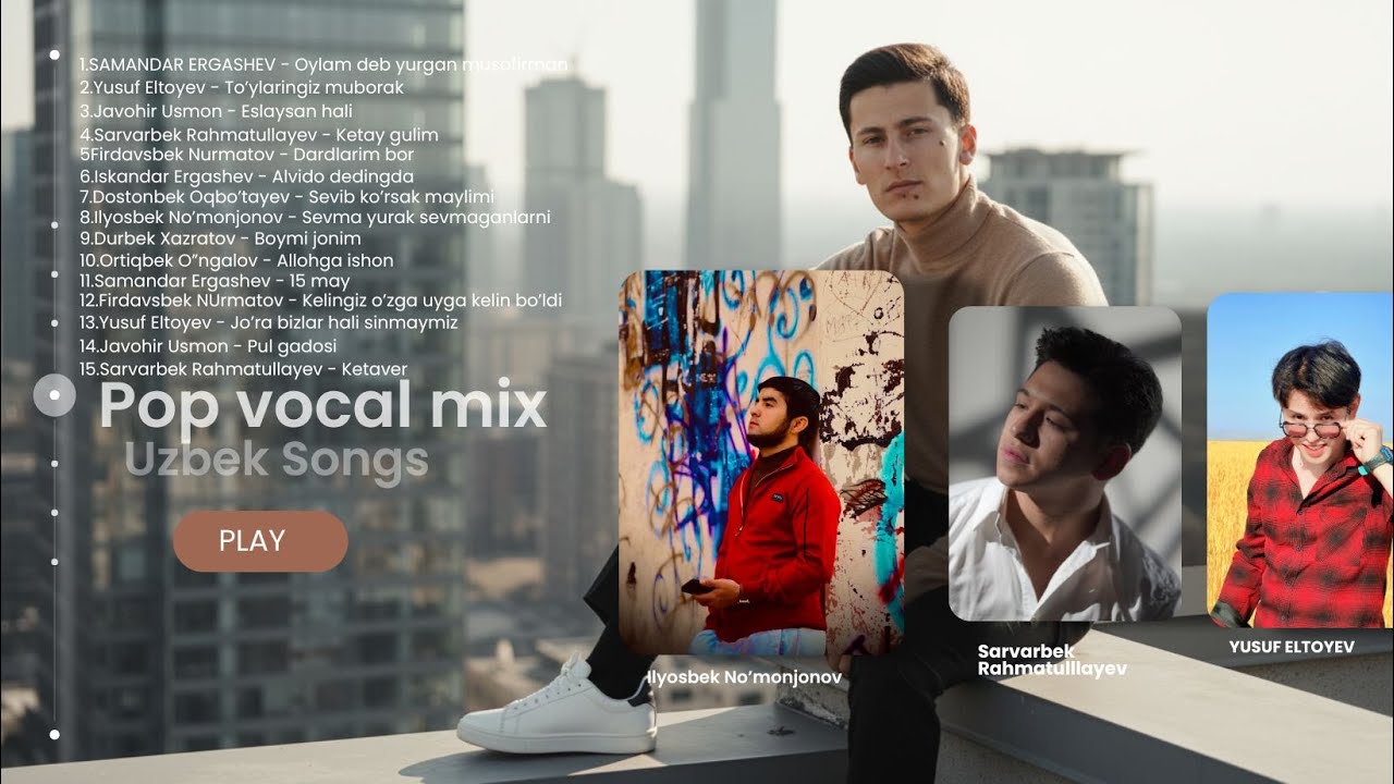 Pop Vocal Mix | Uzbek Songs – Vol. 1