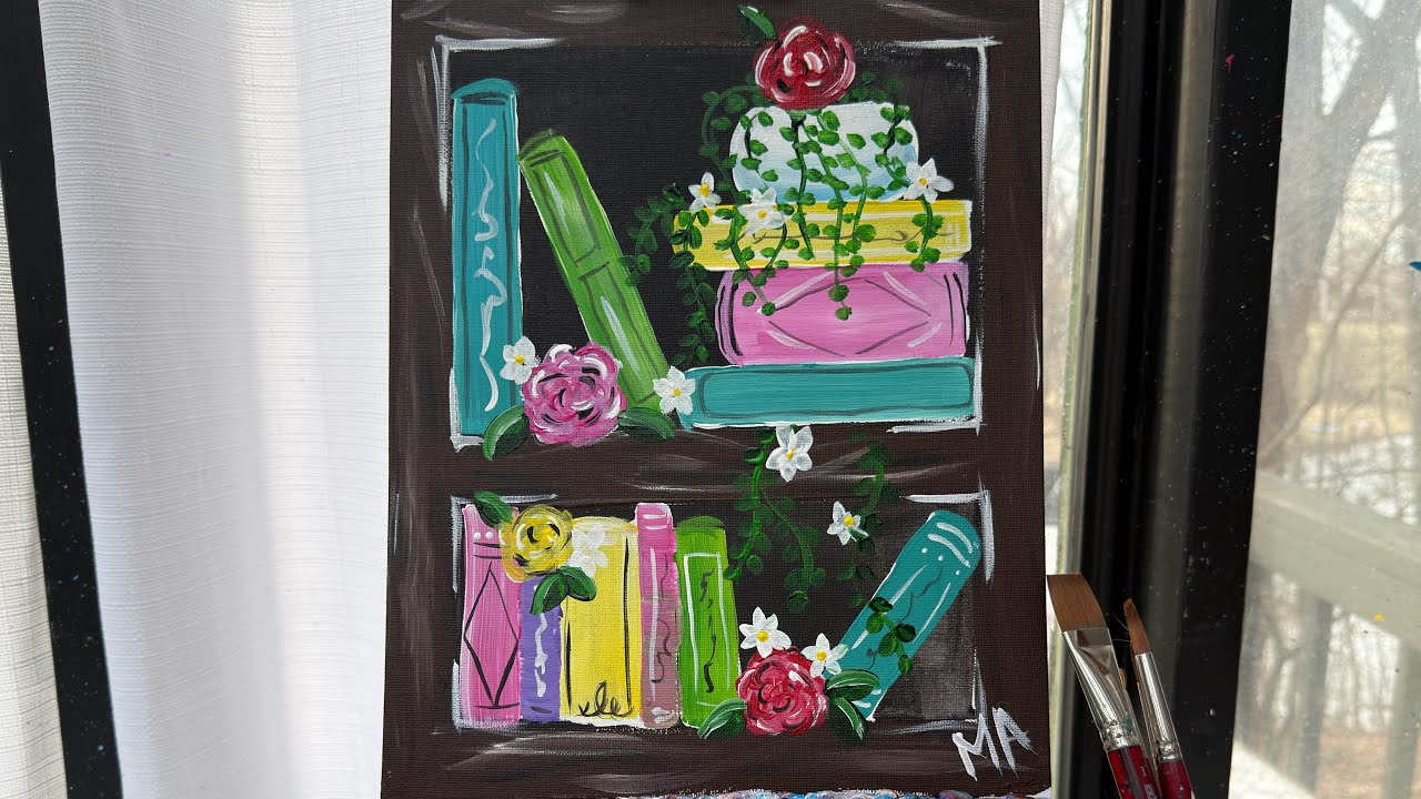 Весенняя книжная полка