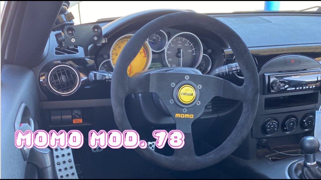 Рулевое колесо 320 мм | Momo MOD. 78 | NC MX-5 Miata