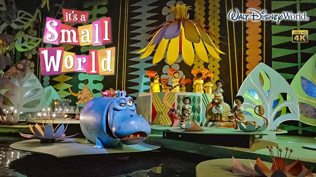 it's a small world On Ride Low Light 4K POV Magic Kingdom Walt Disney World 2025 11 22