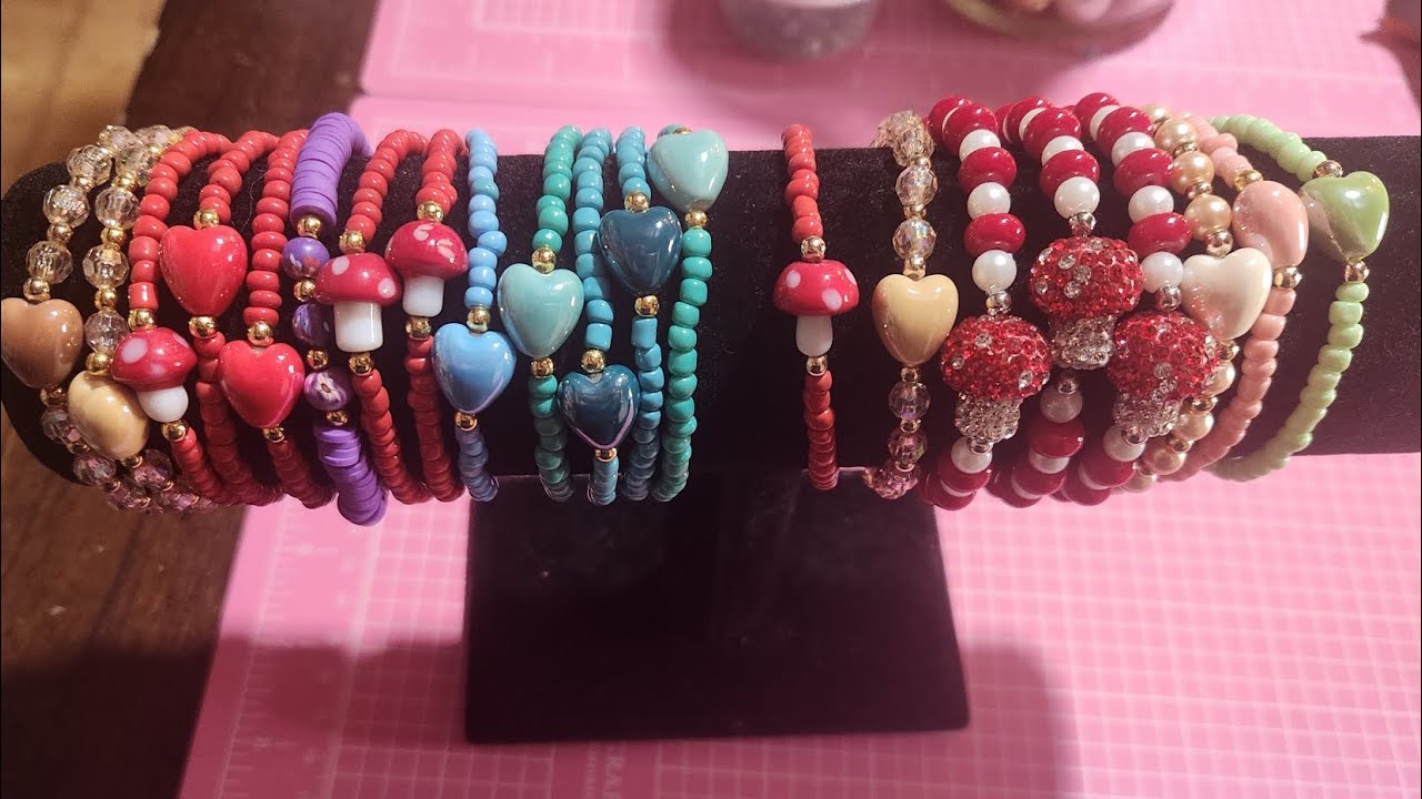 Bracelets I made 