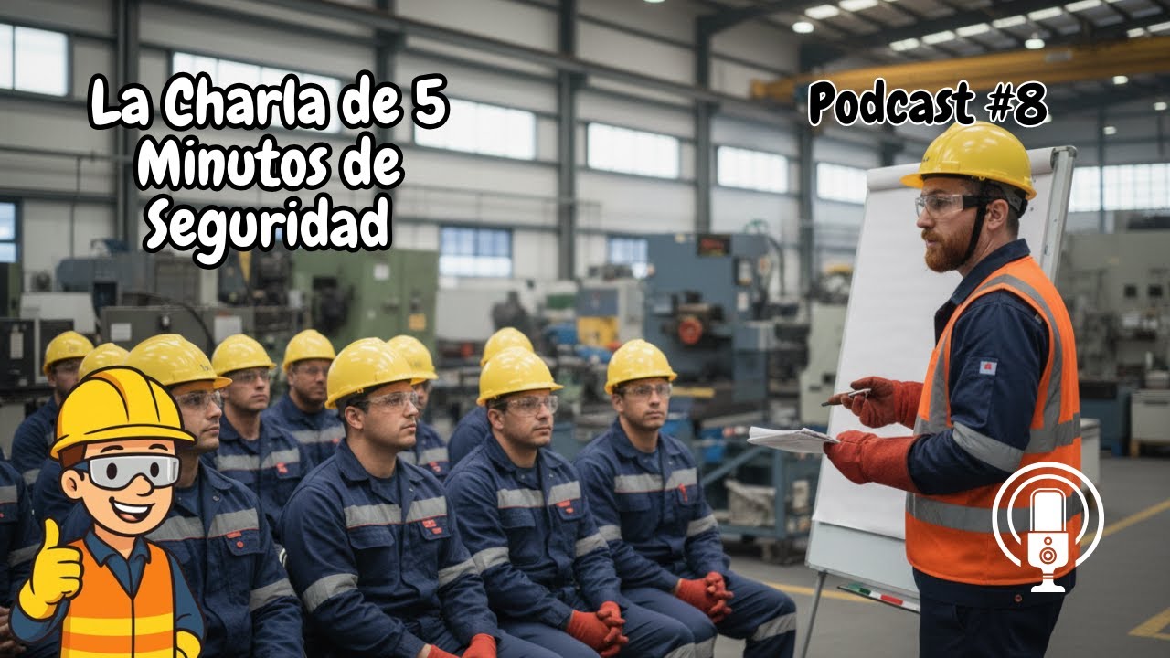 La Charla de 5 Minutos de Seguridad #prevención #seguridadehigiene #trabajoseguro