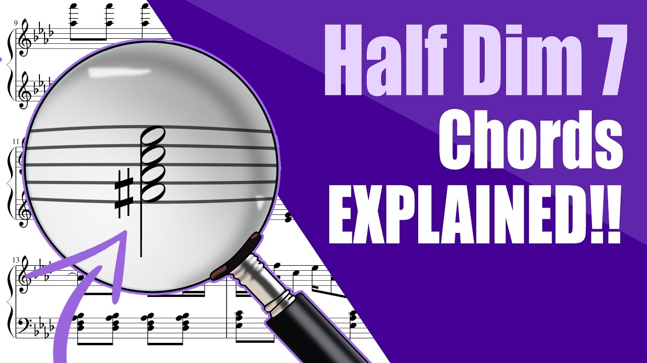 Half Diminished Seventh Chords (4 of 5) | Music Theory Education