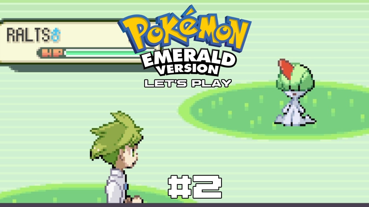 Pokemon Emerald Let's Play #2: LEARNING HOW TO CATCH POKEMON!