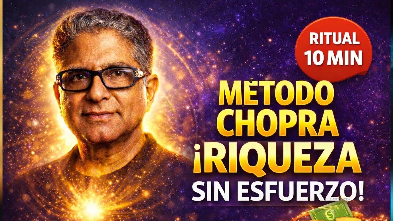 GUÍA COMPLETA: MÉTODO CHOPRA — EL SECRETO DE LA «NO LUCHA» PARA ATRAER LA ABUNDANCIA