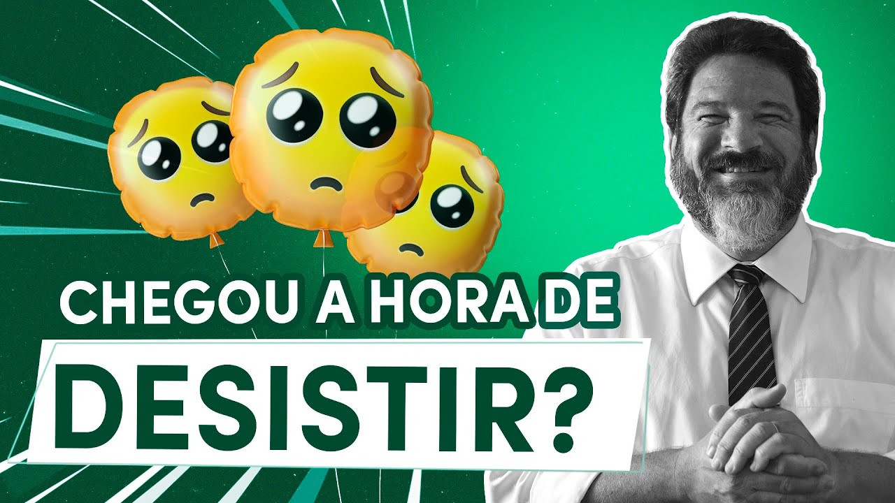 Chegou a hora de desistir? - Mario Sergio Cortella
