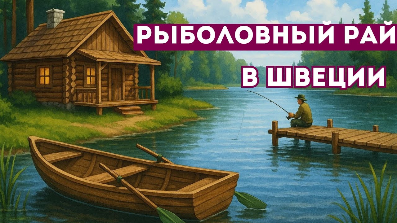 ШИКАРНАЯ РЫБАЛКА !!! Новая Локация в Швеции !!!