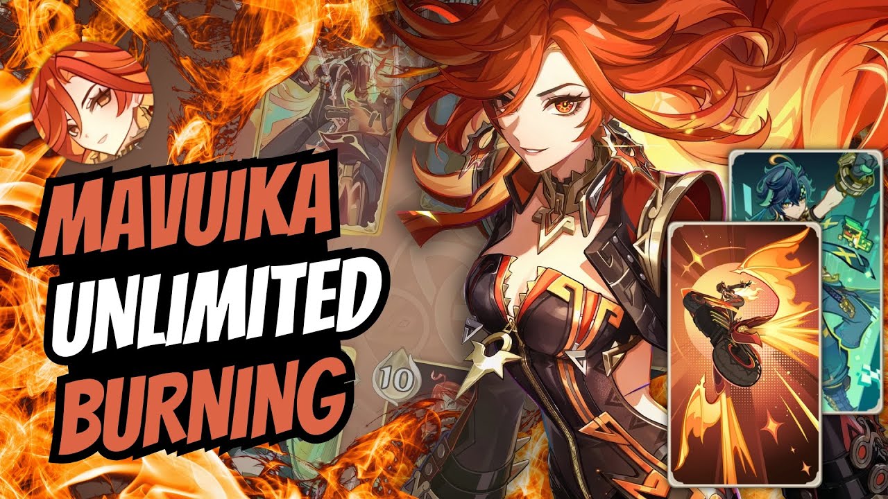 IS THE BURNING DECK EVEN STRONGER NOW?? 🔥 | Genshin Impact TCG