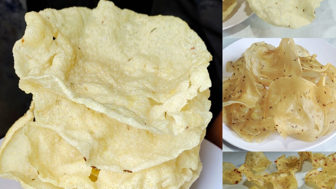new style potato papad recipe | holi special recipes | amma food bites