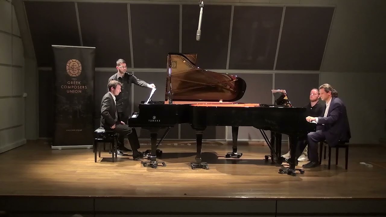 Vassilis Papadopoulos - Greek Fantasy (Zeitgeist Metamorphoses and Noble Dance) for 2 pianos