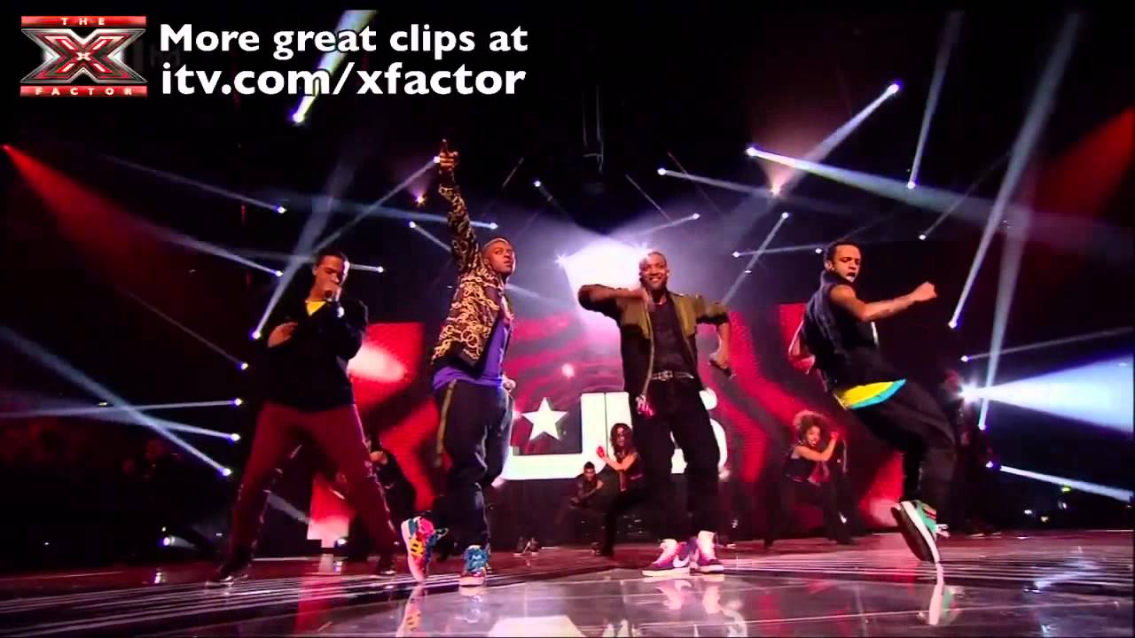 JLS and One Direction performs on X Factor 10.12.11