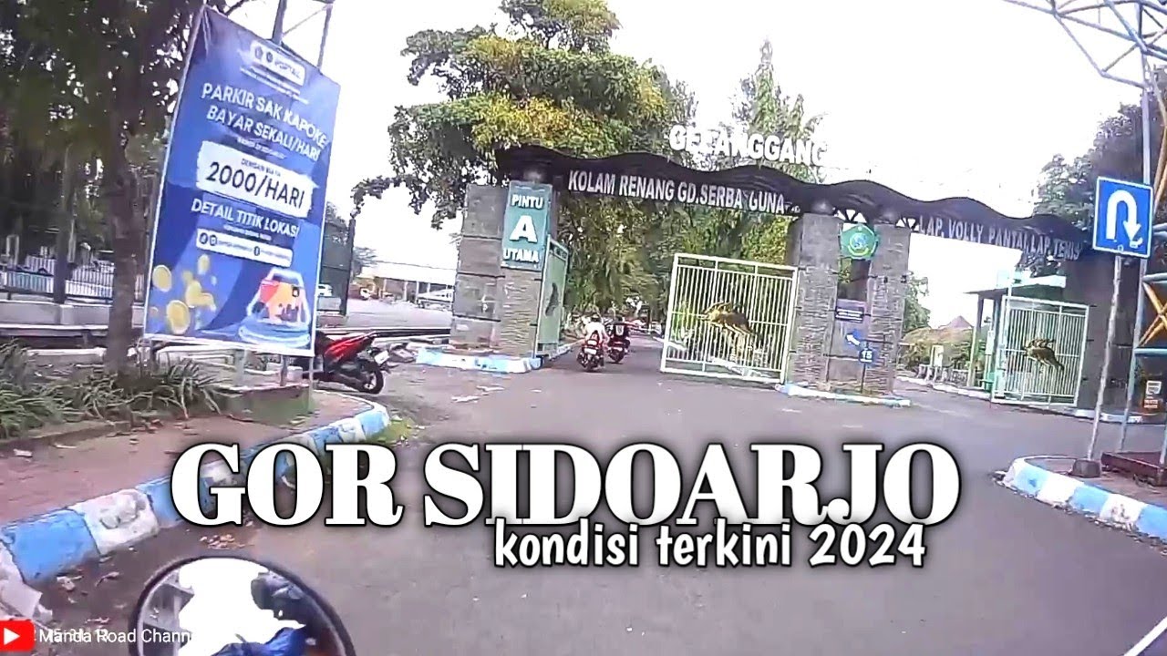 melihat kondisi GOR SIDOARJO 2024