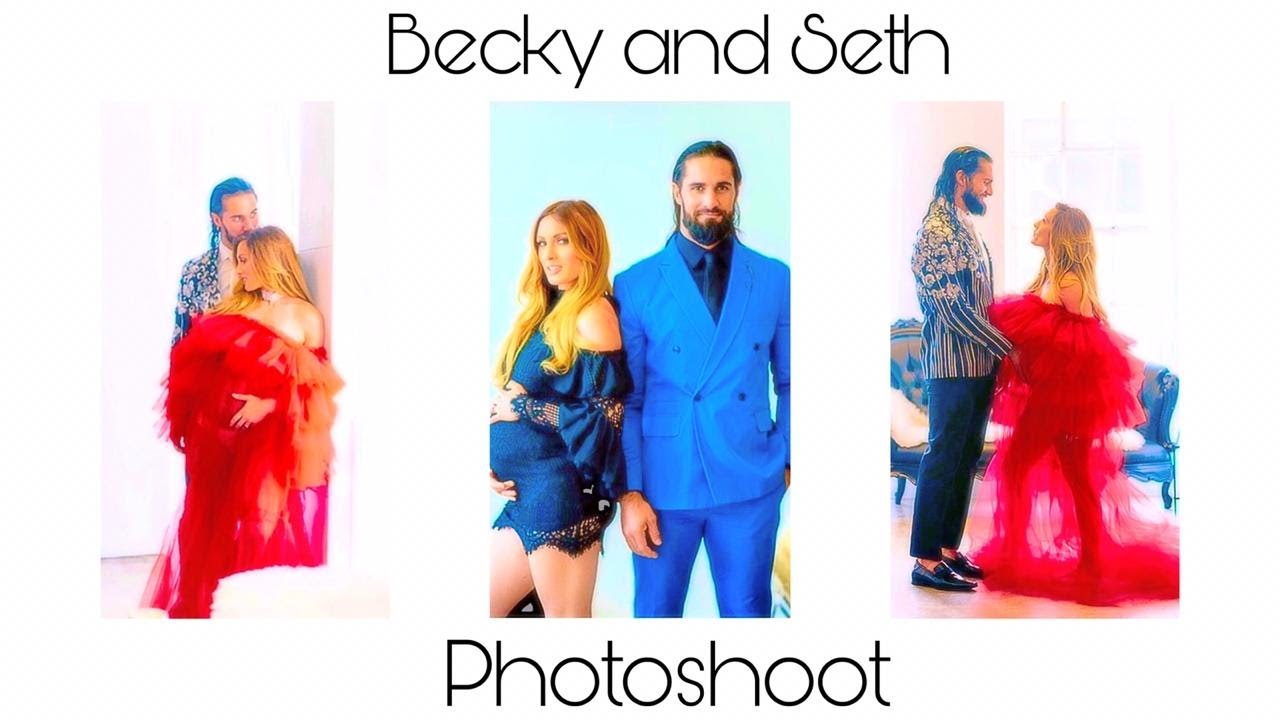 Becky Lynch’s Pregnancy Photography Session With Seth Rollins