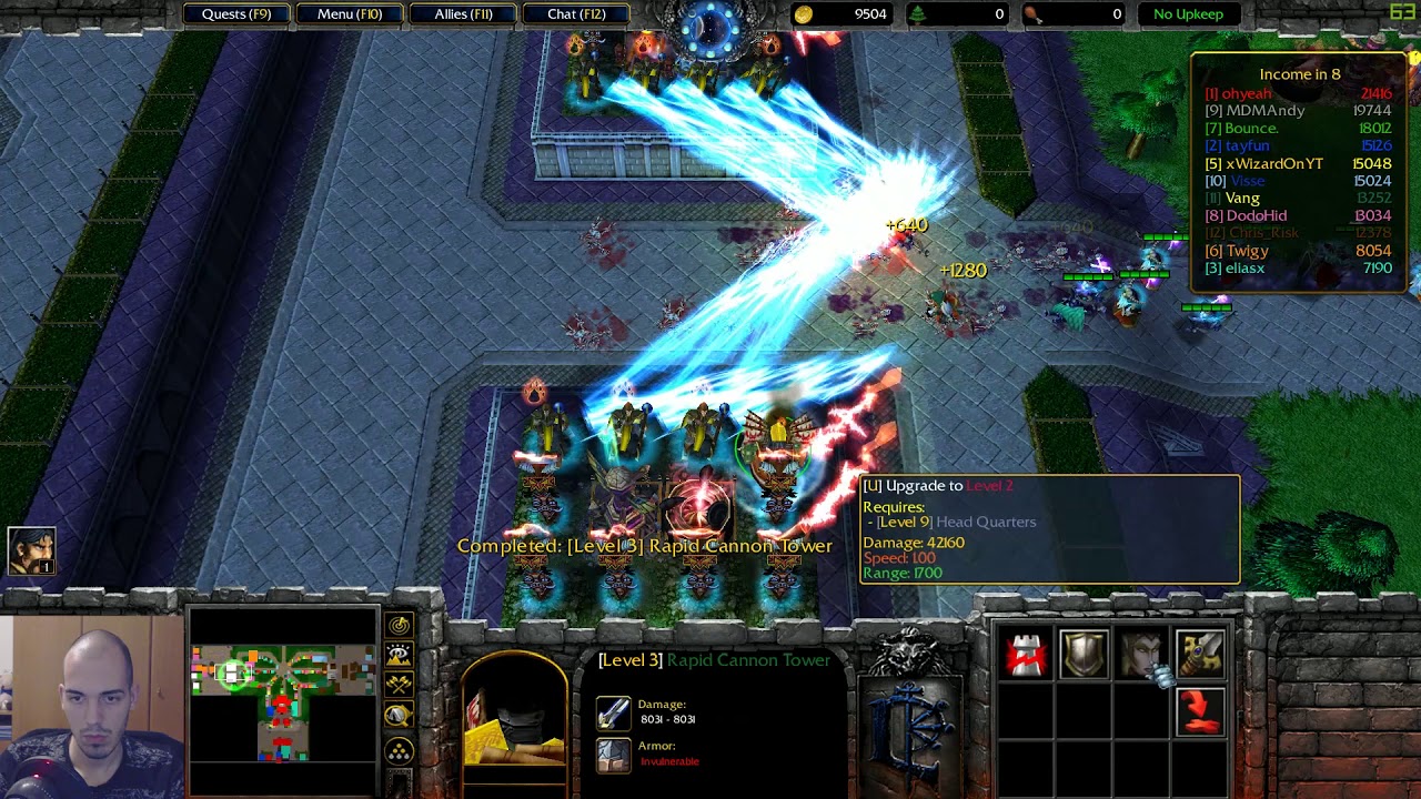 Warcraft 3 | Stronghold TD Remastered 2.5 | They were not prepared