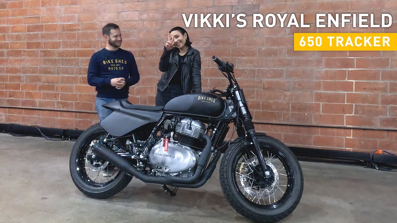 Мотоцикл Royal Enfield 650 Tracker Викки