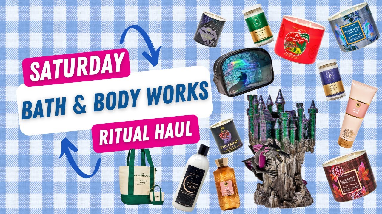 🛍️ Bath & Body Works Ritual Haul 9/6 | Disney Villain's Merch + Flash Sale BOPIS + Outlet Finds!