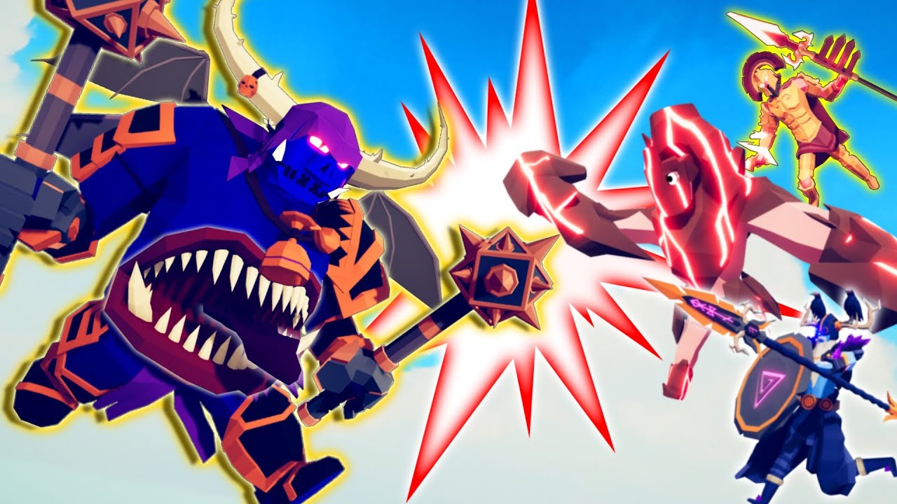 (NEW) GLUTTONOUS DEMON vs EVERY BOSS | TABS - Totally Accurate Battle Simulator