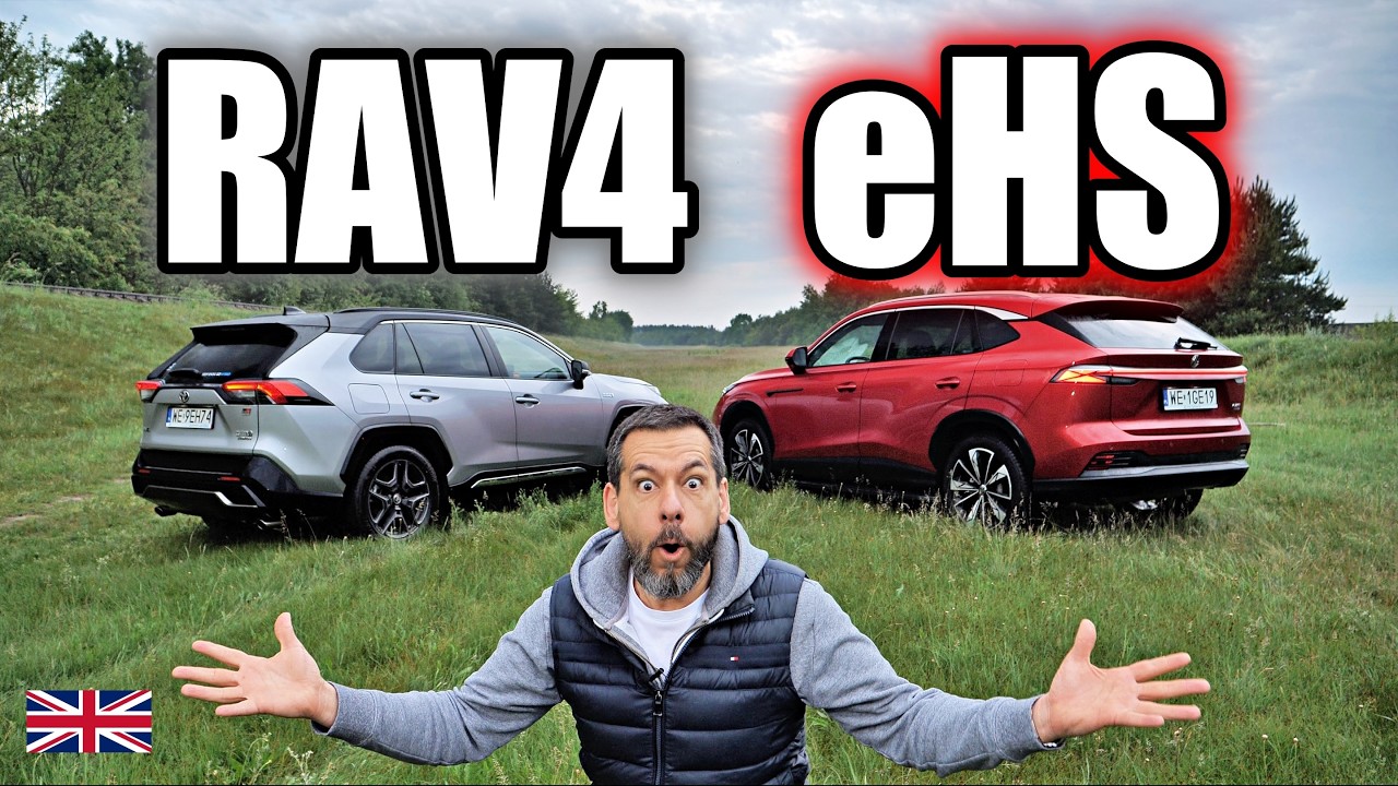 MG eHS vs.Toyota RAV4 Plug-In AWD-i - PHEV Compact Crossover Comparison (ENG) - Marek Drives