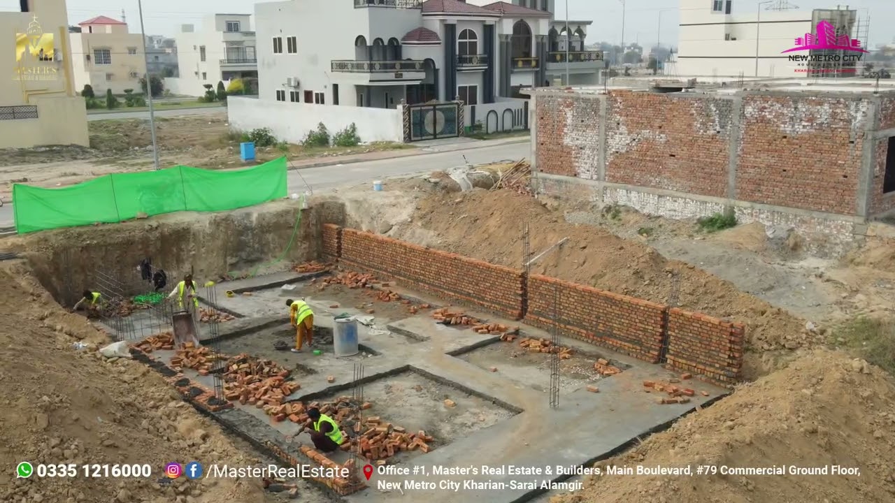 Latest Construction Update | 7 Marla House | Masters Real Estate | New Metro City