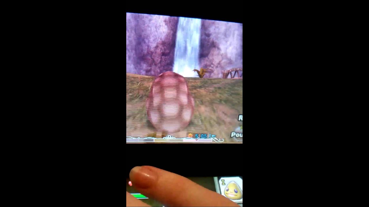 Goron Link rolling into a squishy ball