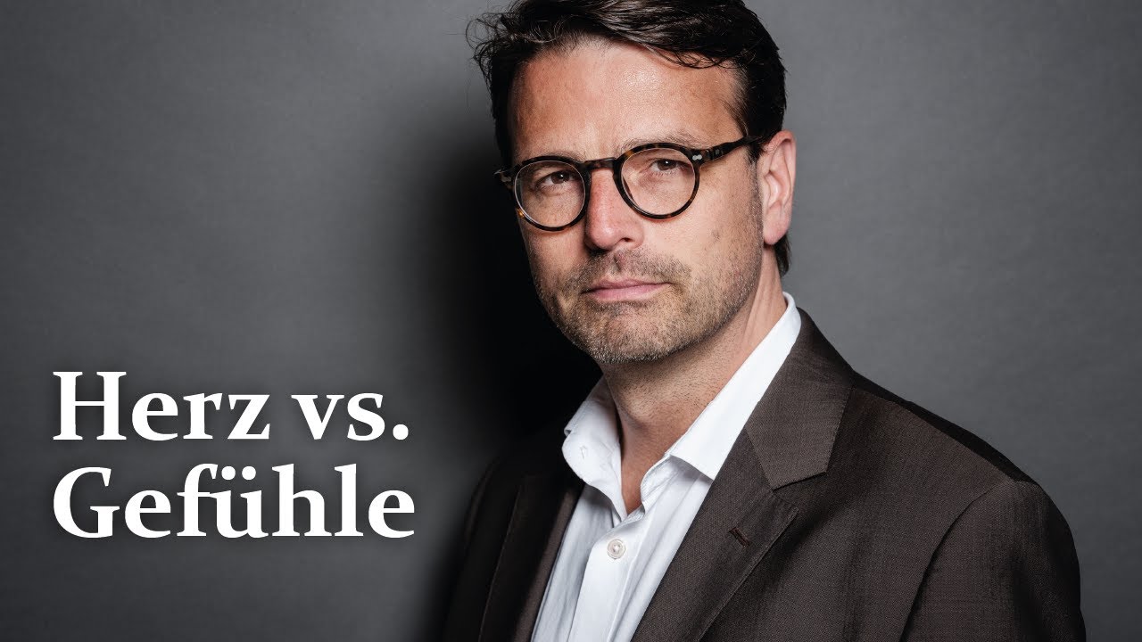 Warum das Herz unsere Handlungen leiten soll und nicht unsere Gefühle (Raphael Bonelli)