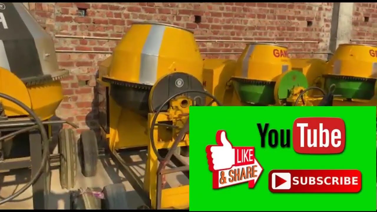 Concrete Mixer Machine with Lift| Cement Mixture Machine with Lift 769636422