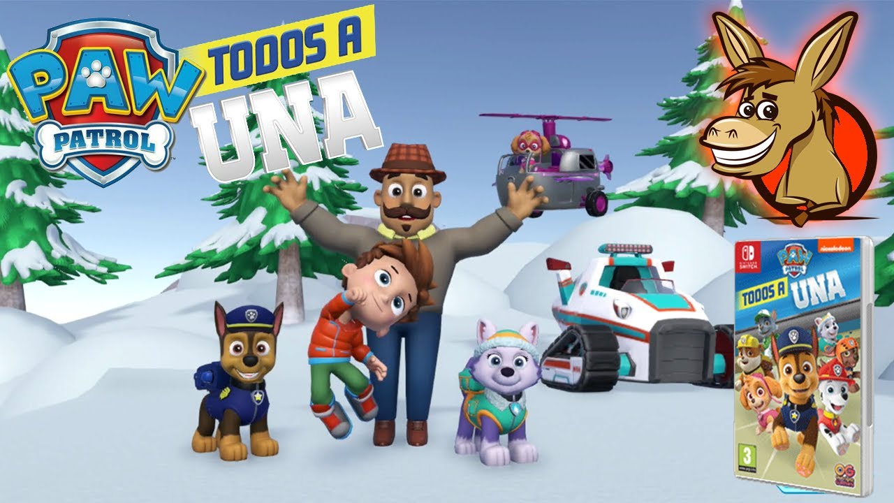 Salva al Señor Porter y a Alex - Patrulla Canina Todos a Una Gameplay #13 [Nintendo Switch]