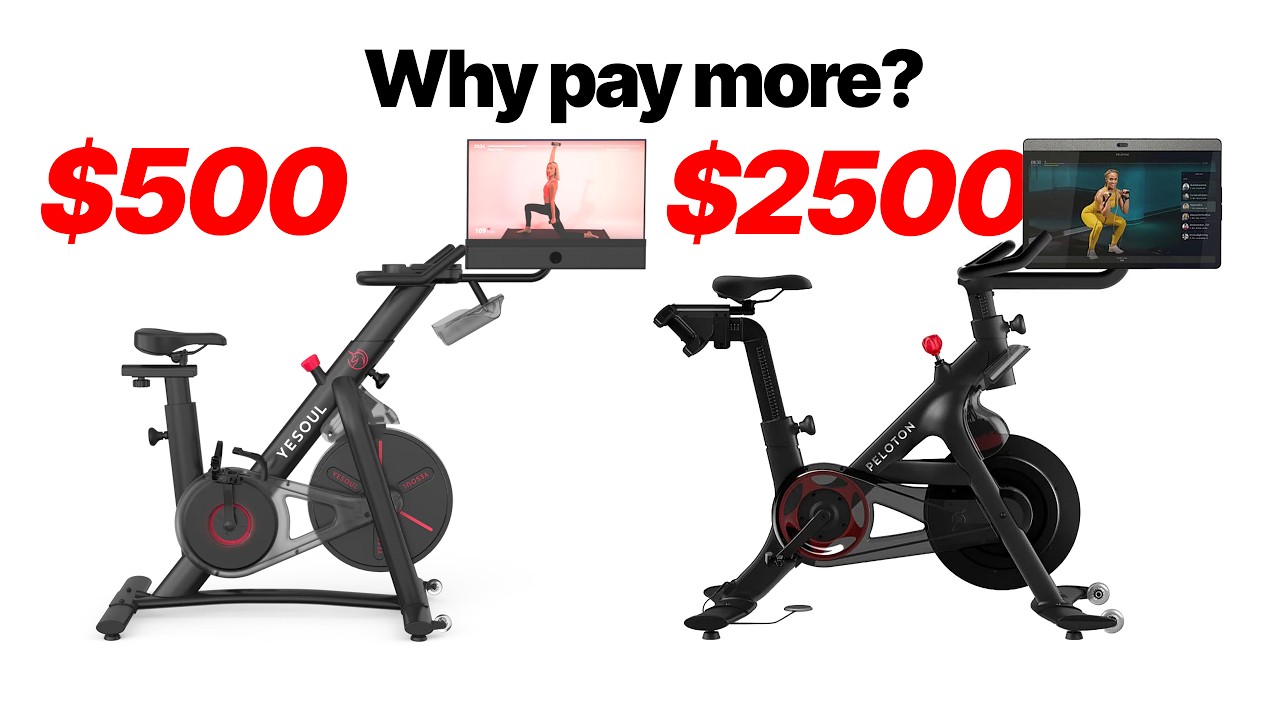 Peloton Bike+ за $2500 против альтернативы Yesoul G1M PLUS за $500 — Извините, Peloton!