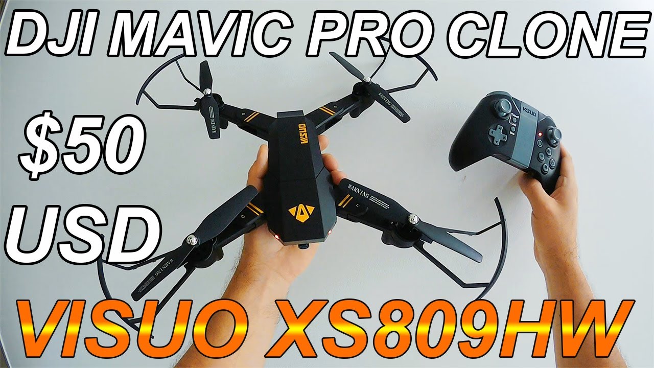 VISUO XS809HW Review Español - Drones para principiantes con camara HD comoconfigurar