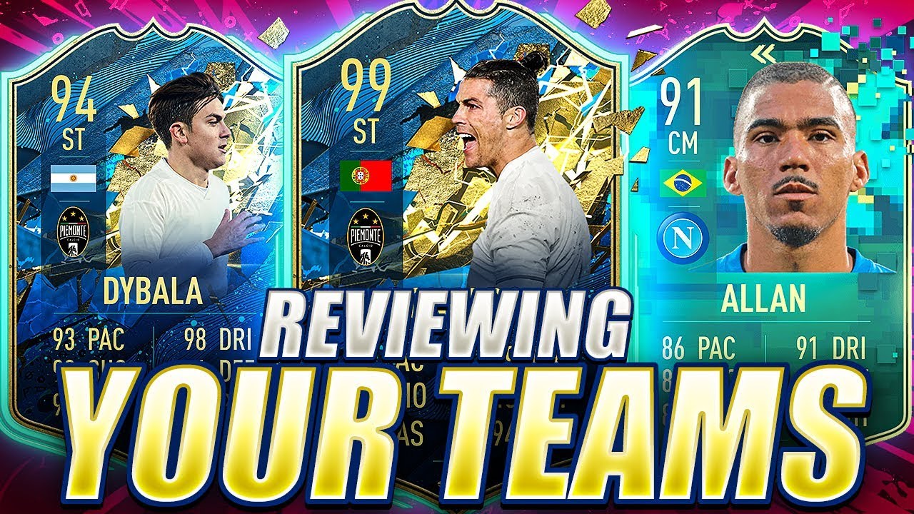I RATE YOUR TEAMS! SERIE A TOTS EDITION! #FIFA20 ULTIMATE TEAM