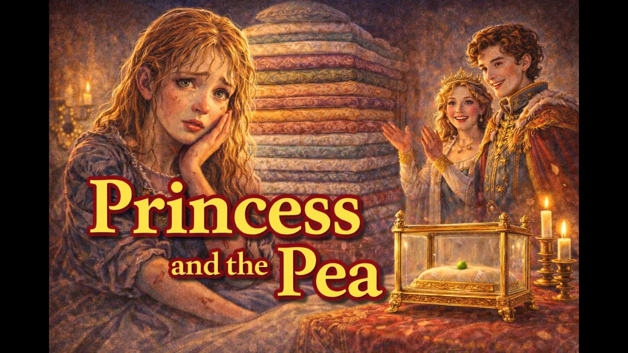Princess and the Pea - Kids Nursery Rhymes Fairytales and Bedtime Stories - Irish Voiceover