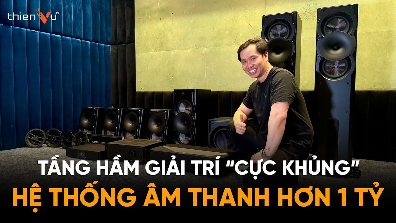 Đẳng Cấp Giải Trí Tại Gia, Khách Chi Hơn 1 Tỷ Cho Hệ Thống Karaoke & Xem Phim #PERLISTEN THX Ultra