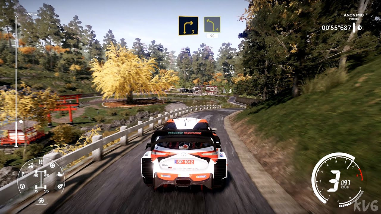 WRC 9 FIA World Rally Championship - Shinshiro (Rally Japan) - Gameplay (PC HD) [1080p60FPS]