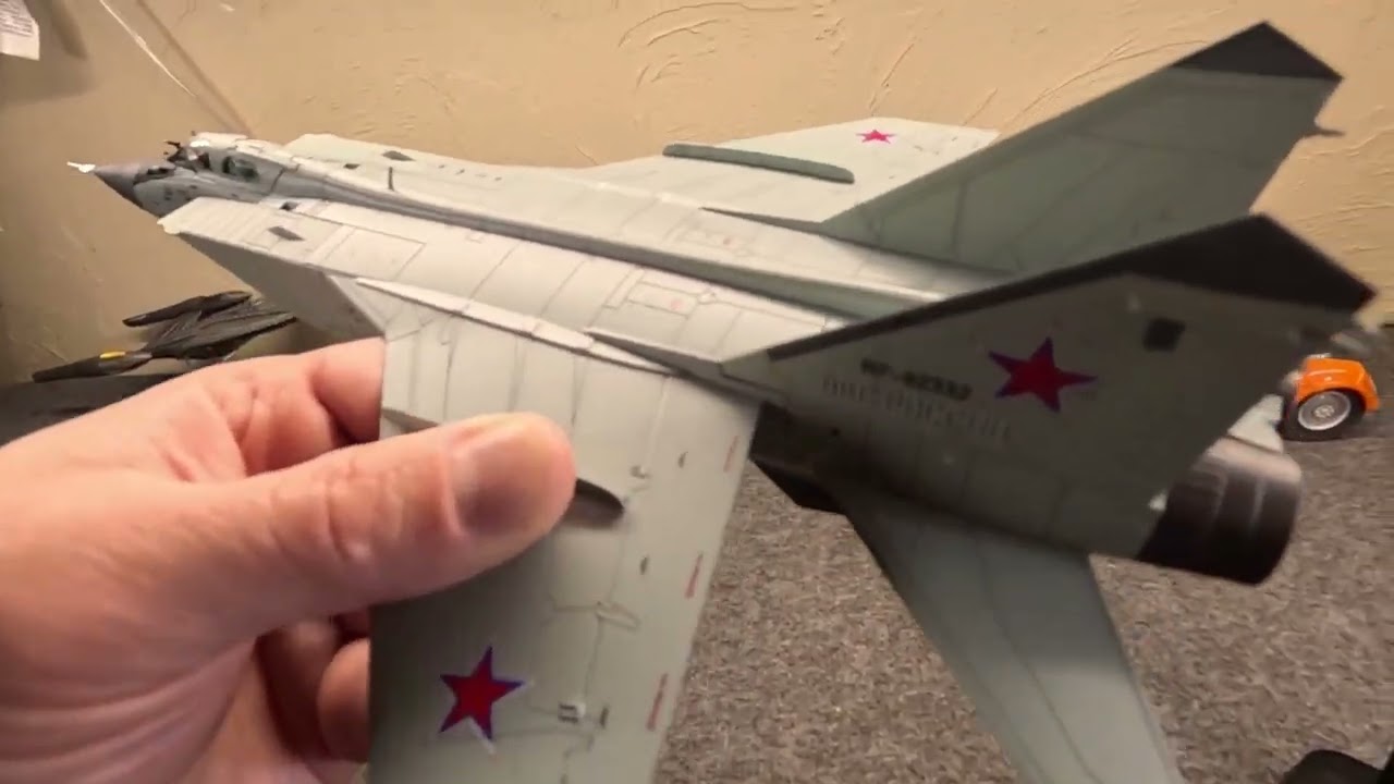 New Russian MiG-31K Foxhound Strategic Interceptor 1:72 Diecast Model By Hobby Master