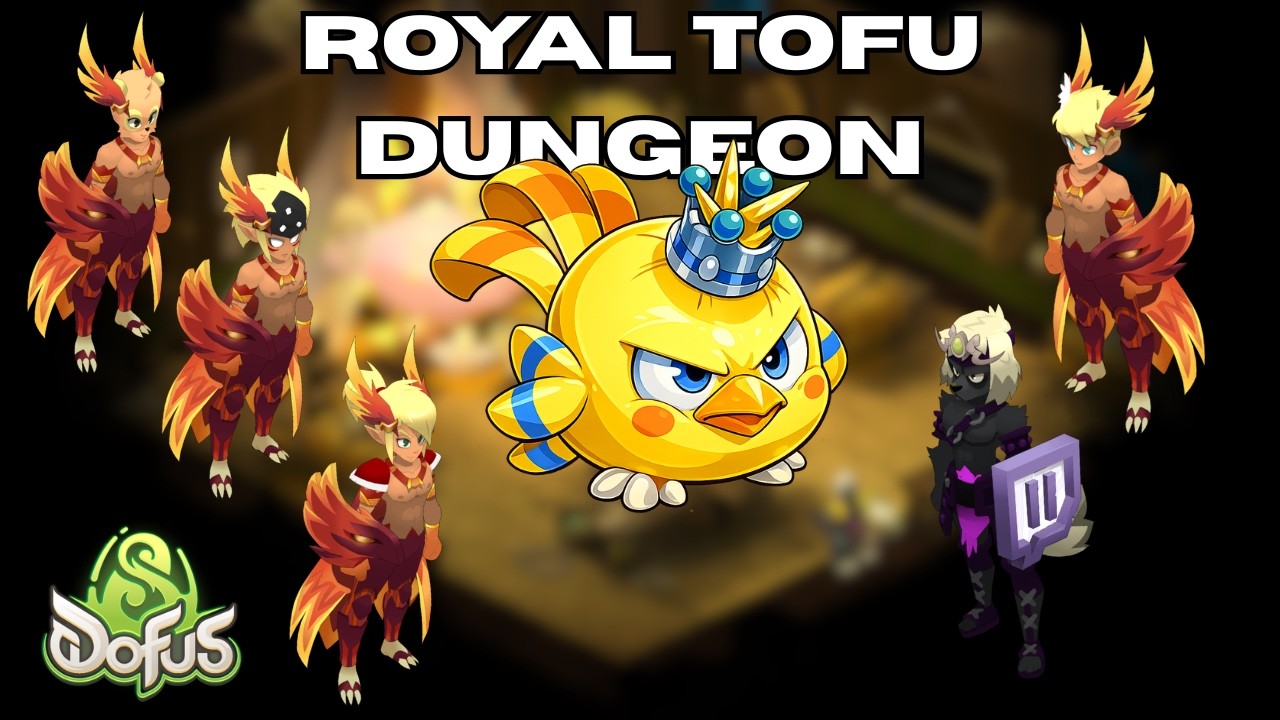 Монтаж королевского подземелья тофу в Dofus 3.5 @SkaradonDofus