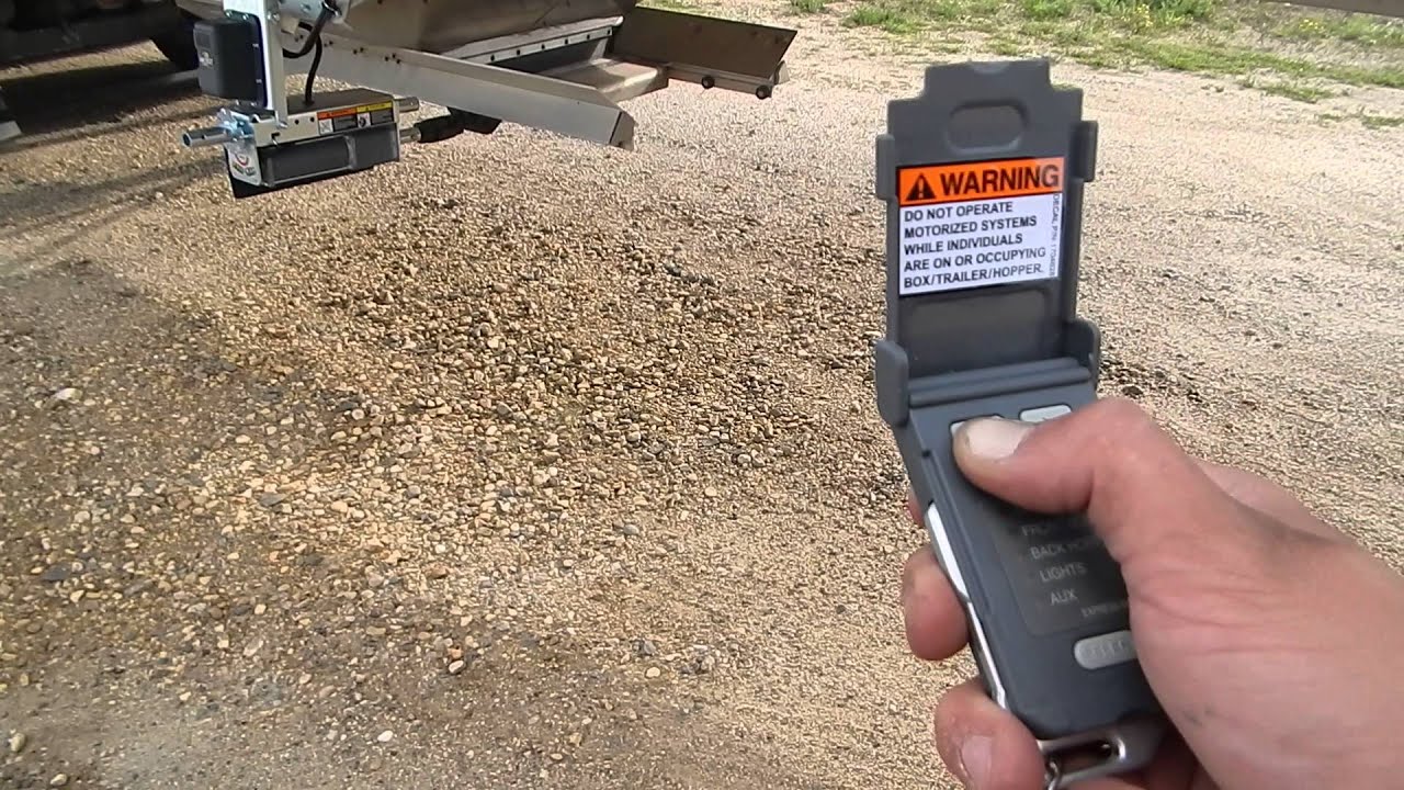 Operating Pro Trap Electric Hopper Opener With Remote
