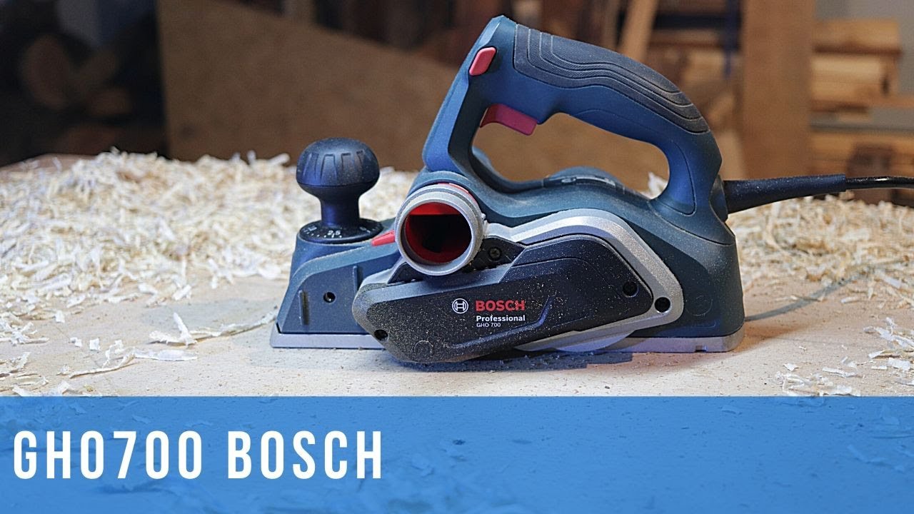 Plaina Elétrica Bosch GHO 700