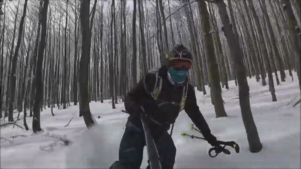 Beskid Sądecki skitura na Halę Martyńską zaraz po pracy