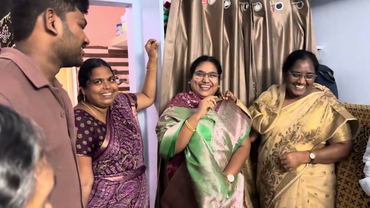 సువర్ణ పుట్టినరోజు కూటం సందర్భంగా కోడికూర పులావ్ వండాము మీరు కూడా wish చేయండి￼
