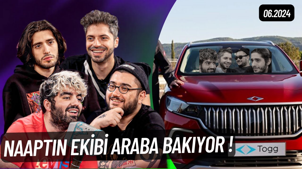 NAAPTIN EKİBİ ZADE'YE ARABA BAKIYOR!  w/ ErenAktan, Zade, MertGunhan, Bendenizsahin