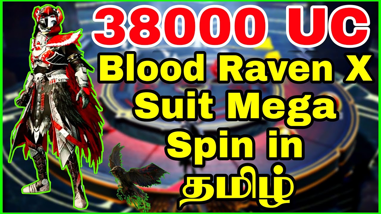 38000UC Raven x Suit Spin 😱 Lucky or Unlucky | Full surprised uc spin❤️