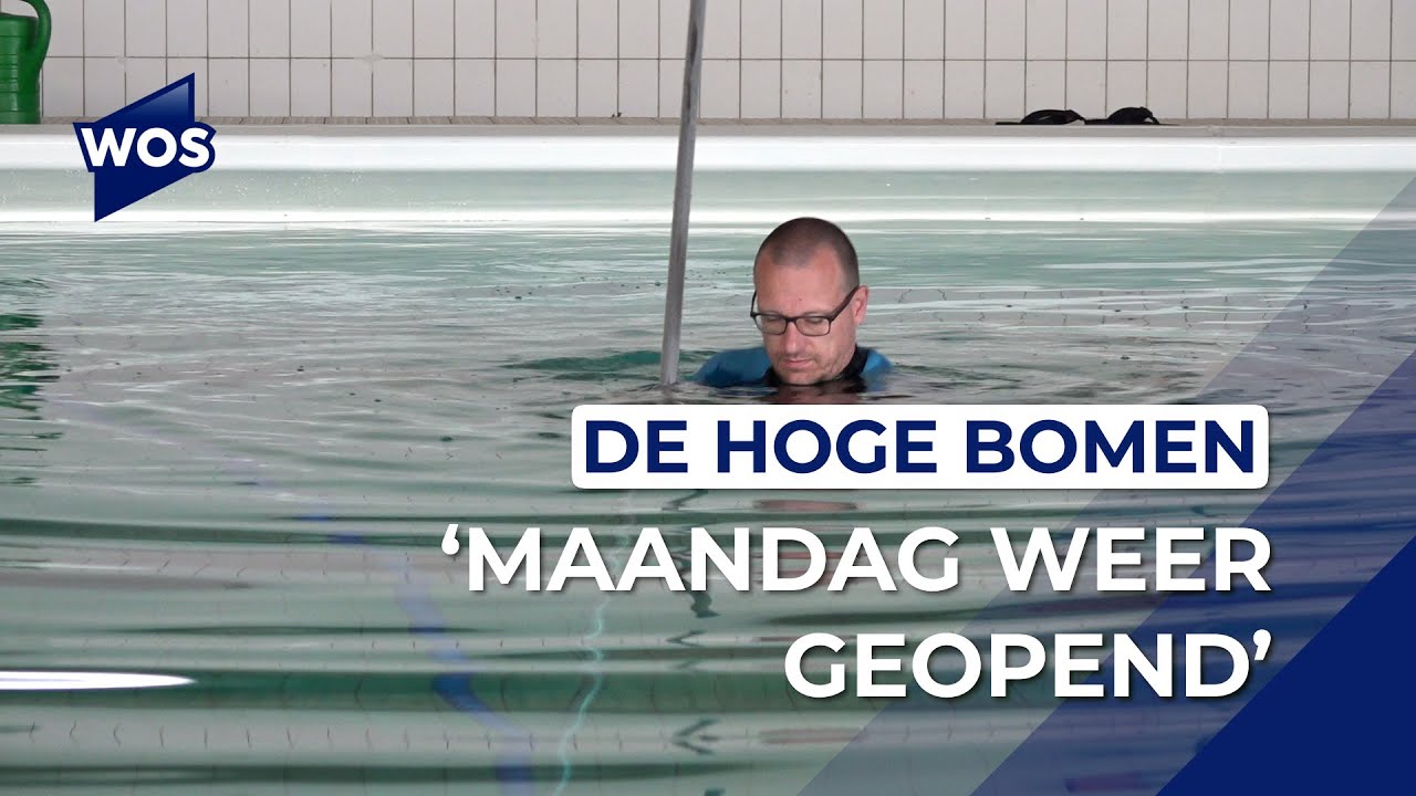 Zwembad De Hoge Bomen bijna weer geopend na renovatie