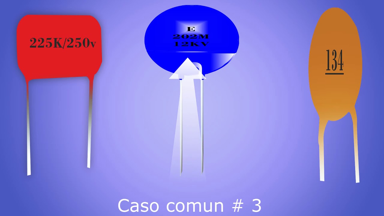 códigos en los condensadores (calcular código de los condensadores )