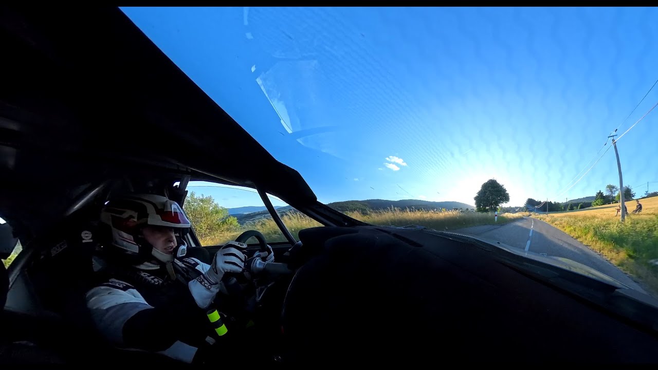 ES2 Rallye du Forez — ONBOARD 8K 360° — (Caméra embarquée • Maxime Boulakhlas/Renault Clio R3)