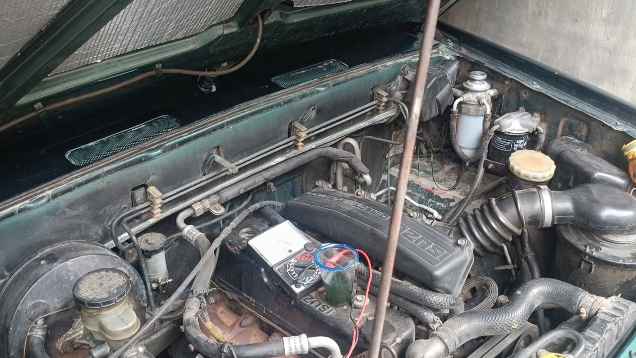 MEMPERBAIKI RPM MOBIL PANTHER GRAND YANG TELAH LAMA MATI🛜#panther #diesel#pantherindonesia  #solar 