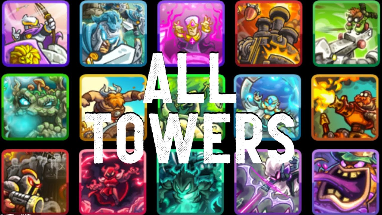 All Towers - Kingdom Rush Alliance