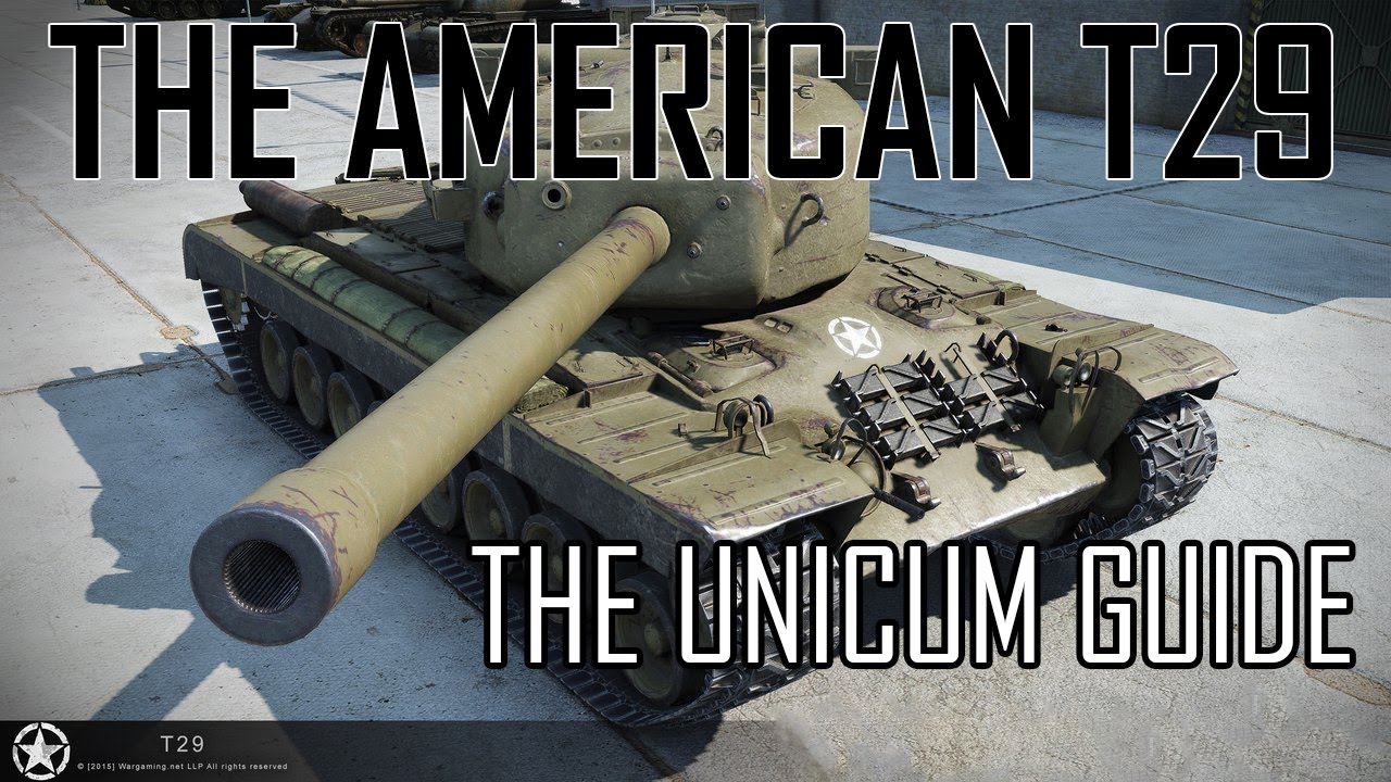World of Tanks: How to Play the T29 (Unicum Tank Guide: 12000+ WN8 Gameplay)