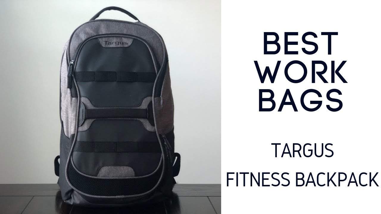 Лучшие рабочие/спортивные сумки: обзор рюкзака Targus Fitness