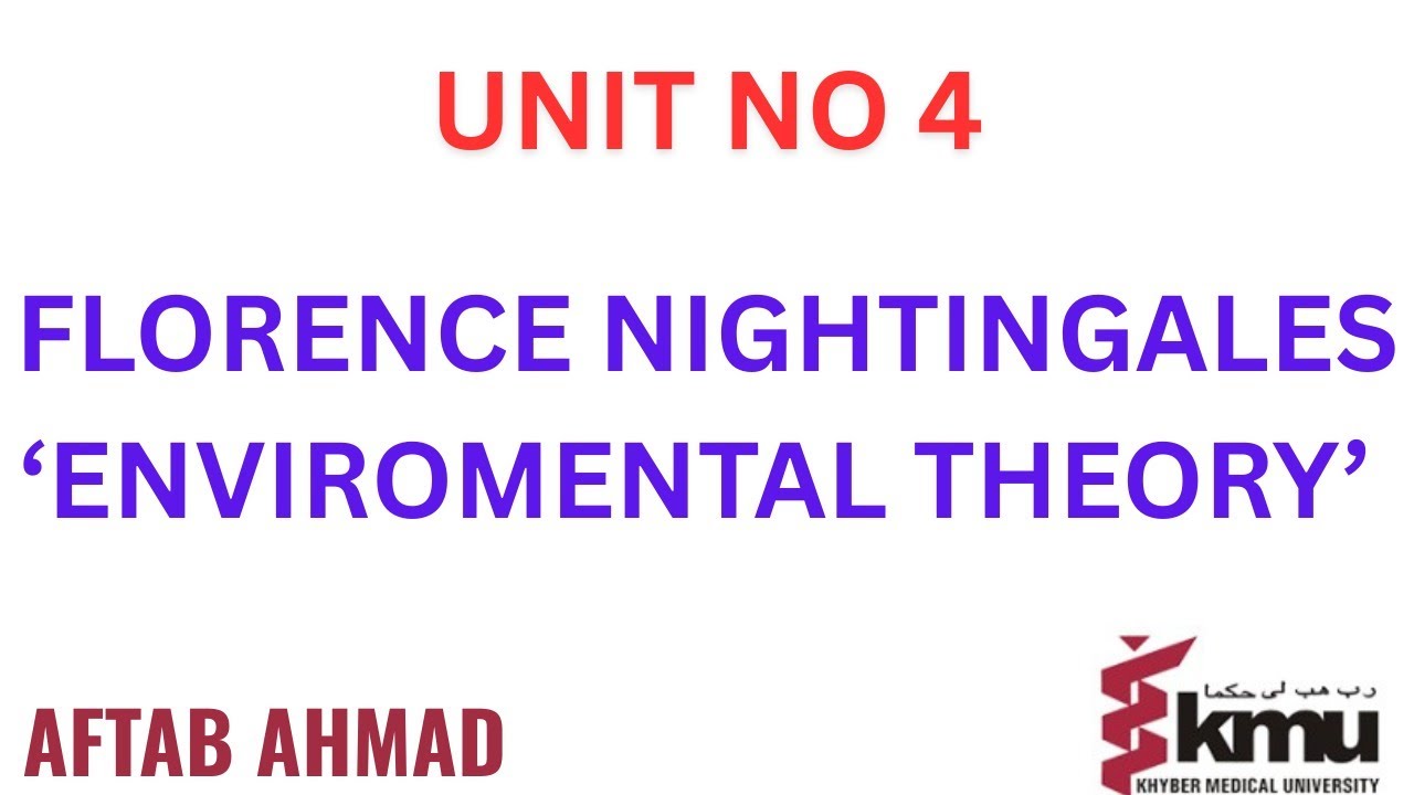 Environmental Theory: Florence Nightingale’s Contribution to Modern Nursing