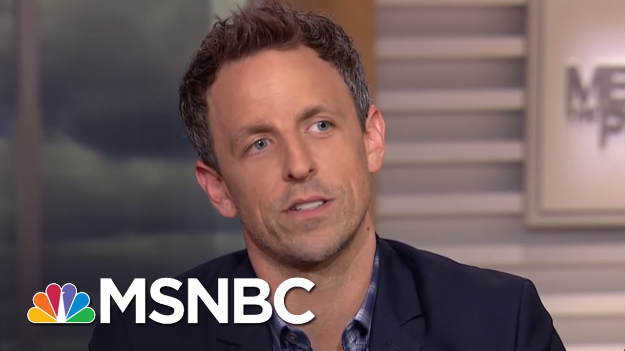 Seth Meyers Offers 'Sincerest Apologies' For Trump | MTP Daily | MSNBC